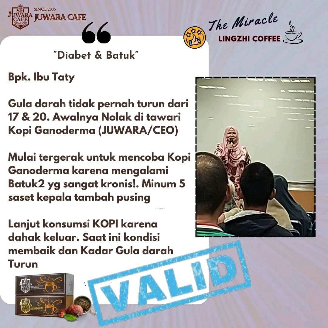 Testimoni Gula Darah Turun